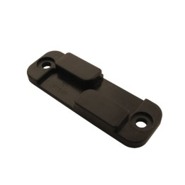Stackable Black Plastic Foot
