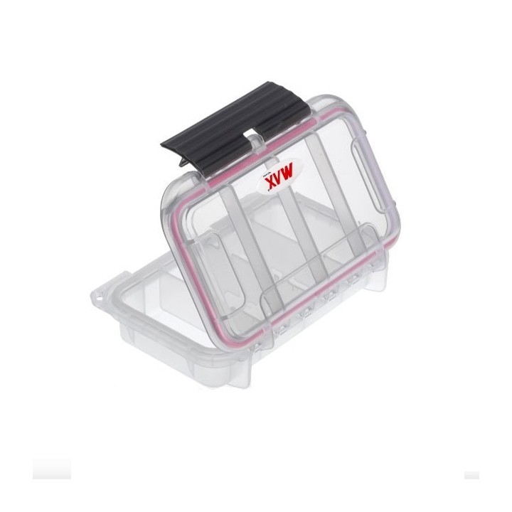 Transparent, 4 compartments, INT 157x115xH41(12+29)mm, EXT 175x115xH47mm, 0,16kg, 0,527L