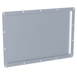 Very Large PennBrite Recessed Label Dish for Self-Adhesive Tour Labels