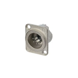 XLR 5 Pin Male Chassis DLX Series NC5MD-LX